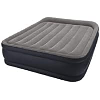 Intex 64136 - Colchón hinchable Dura-Beam Standard Deluxe Pillow 152 x 203 x 42 cm